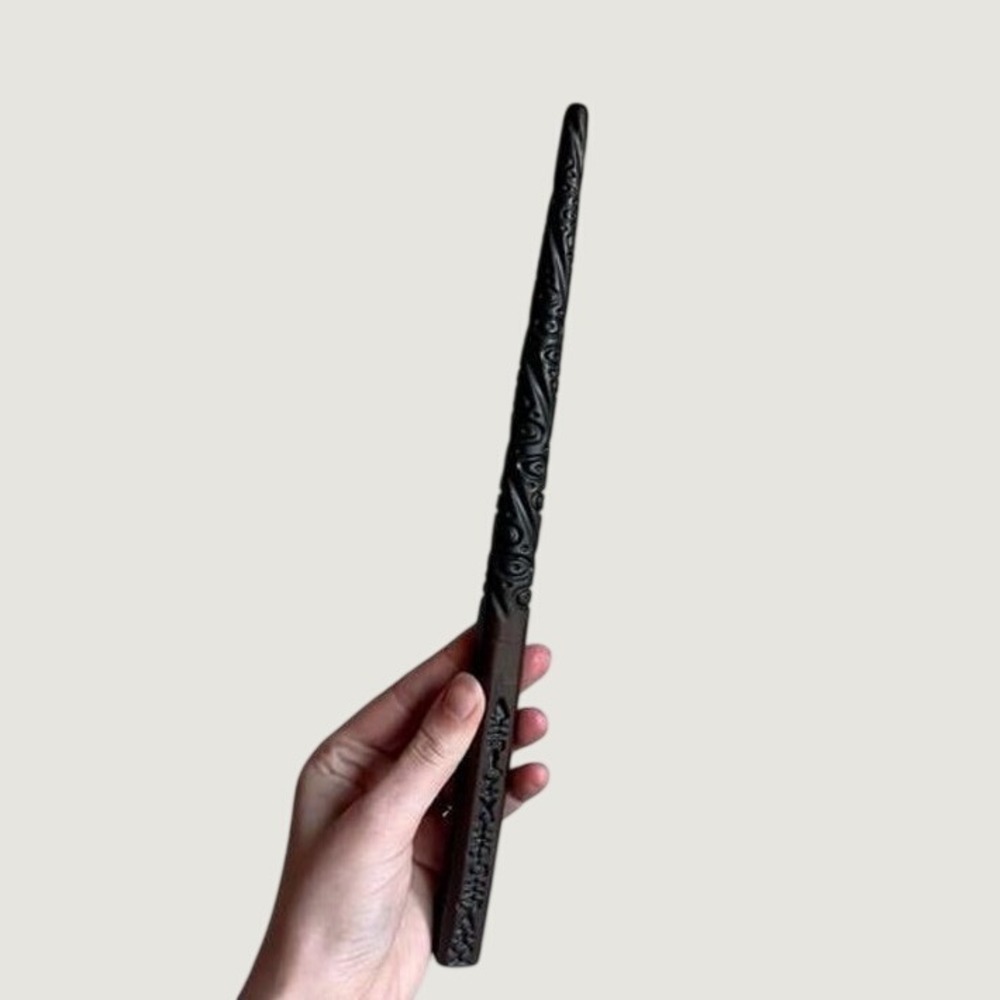 Harry Potter Sirius Black Wand Replica Ancient Runic Carvings Olivander Wizard
